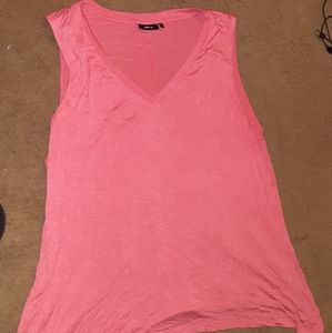 Coral pink tank